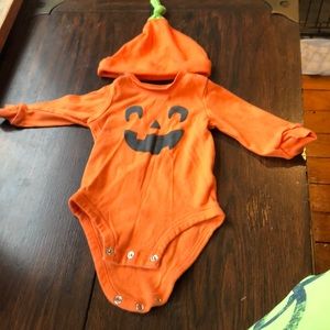 Pumpkin Body Suit
